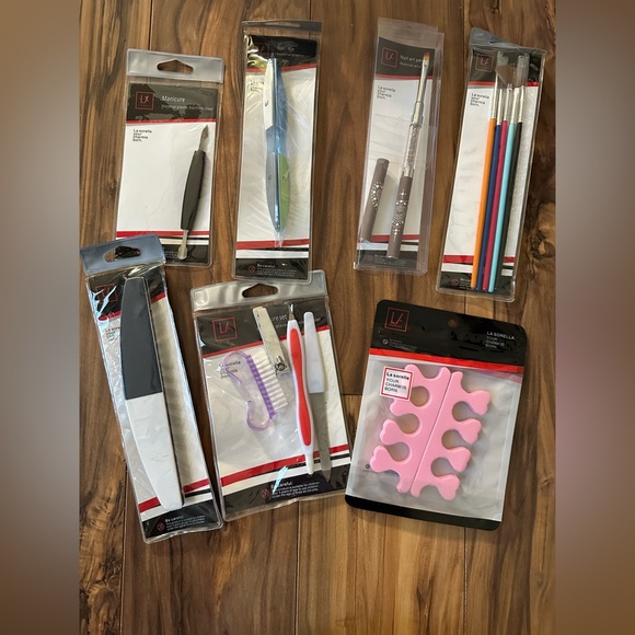 La Sorella Nail Tools Lot of 7. NWT - Picture 1 of 8